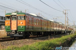 JR西日本115系300番台「湘南色」6両編成で山陽本線走行 - 5/6まで特別運行