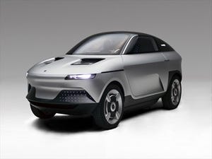 GLM「アクシー」旭化成と共同開発のコンセプトカー、スポーツカーとSUV融合