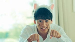 竹内涼真のかわいすぎる猫耳コスプレに胸キュン! 幼少期の映像も初公開