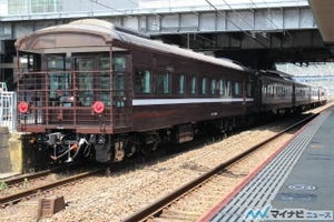 JR西日本「SLやまぐち号」新型"35系客車"公開! レトロでも現代的、写真57枚