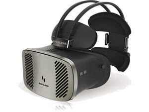PCやスマホを必要としない一体型VRヘッドセット「IDEALENS K2」