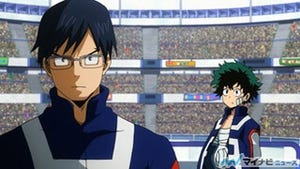 TVアニメ『僕のヒーローアカデミア』、トーナメント白熱! 飯田と轟が激突