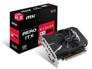 MSI、全長を155mmに抑えたAMD Radeon RX 560搭載のOCグラフィックスカード