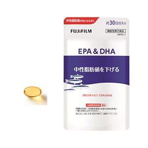 富士フイルム、EPA・DHAを含有した中性脂肪対策用の機能性表示食品を発売