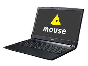 マウス、第7世代Intel CoreとGTX 950Mを搭載した15.6型ノートPC