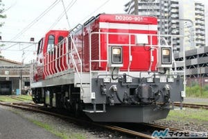 JR貨物DD200形901号機、電気式ディーゼル機関車の試作車を公開 - 写真71枚