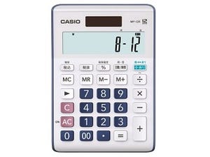 カシオ、「÷余り」キーで割り算の答えと余りを一発表示できる電卓
