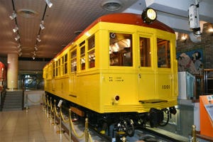 東京メトロ、地下鉄博物館所蔵の東京地下鉄道1001号車"機械遺産"認定を発表