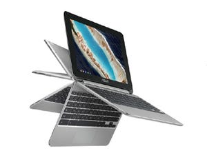 ASUS、コンバーチブル型のChrome OS搭載ノートPC「Chromebook Flip」