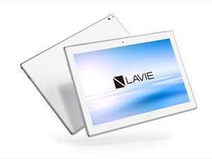 NEC、税別23,800円からのAndroid 7.1タブレット「LAVIE Tab E」
