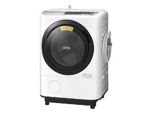 洗濯容量は業界最大、汚れ自動検知センサー搭載の日立「ビッグドラム」
