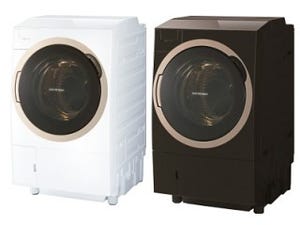 東芝のドラム式洗濯機「ZABOON」、極小泡＋洗剤で繊維の奥までしっかり洗う