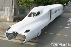 JR東海N700S「デュアル スプリーム ウィング形」車体&客室モックアップ公開