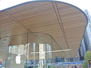 Appleがシカゴにオープンする新旗艦店を先行体験 - "建築の街"に新たな名所