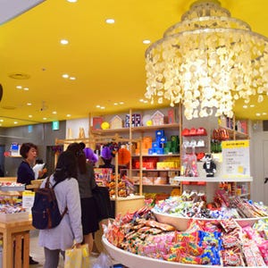 日本のお菓子が大集結! カルビー発・新宿の新スイーツスポットが楽しい