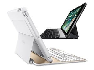第5世代iPadとiPad Airに対応 - ベルキンから薄型軽量キーボードケース