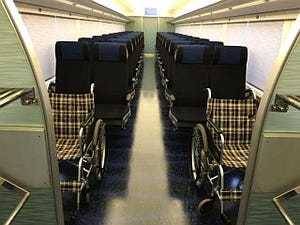 京成電鉄「スカイライナー」AE形の車いすスペースを2カ所に増設