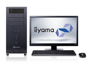 iiyama PC、18コア/36スレッドのCore X最上位CPU搭載タワー型PC