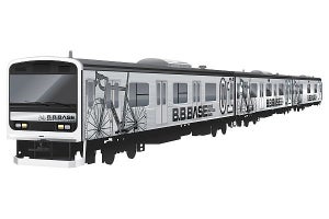 JR東日本「B.B.BASE」自転車持ち込める列車、1/6から毎週土日運転