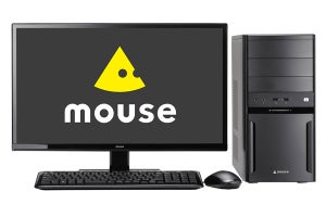マウス、6コアの第8世代Core i5-8400搭載スタンダードデスクトップPC