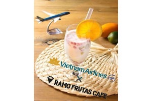 ベトナム航空、プレエコ搭載記念で限定カフェ--ベトナムを感じるドリンクも