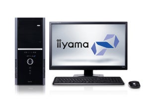 iiyama PC、第8世代Core i7とGTX 1070 Tiを搭載するミドルタワーPC