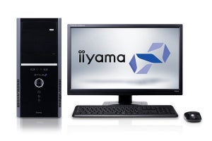 iiyama PC、6コア12スレッドCPUを載せたミドルタワーPC