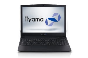 iiyama PC「STYLE∞」、Core i7-7700HQとGeForce MX150の15.6型ノート