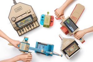 Nintendo Switchと段ボールが合体! 組み立てて遊ぶ「Nintendo Labo」