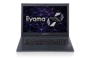 iiyama PC、10万切りのCore i7・SSD搭載17.3型ノートPC