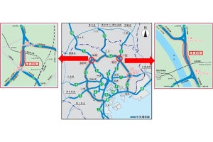 首都高、堀切＝小菅JCTと板橋＝熊野町JCTを4車線化--中央環状線混雑緩和へ