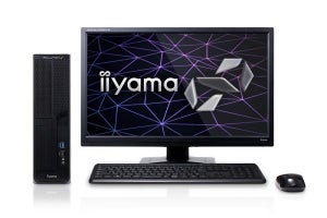 iiyama PC「SOLUTION∞」、i3-8100搭載のビジネススリムタワー