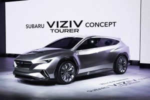 スバル「VIZIV TOURER CONCEPT」ジュネーブモーターショーで公開
