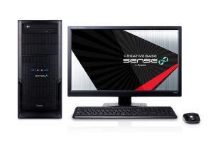 iiyama PC「SENSE∞」、Quadro P4000搭載など3Dペイント向けPC