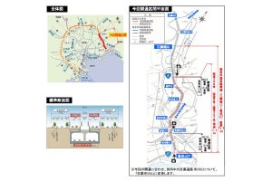 東京外かく環状道路が6/2開通 - 関越道など4つの放射道路が接続