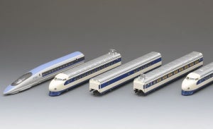 京都鉄道博物館の新幹線0系・100系・500系、6両セットのNゲージに