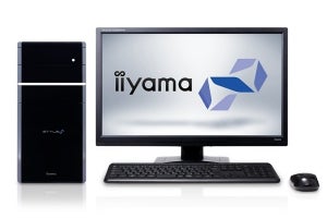iiyama PC「STYLE∞」、コスパ優れるRyzen 5 2400GミニタワーPC