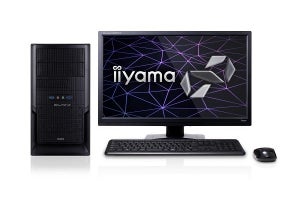 iiyama PC、Core i7とQuadro P2000採用のビジネスデスクトップ