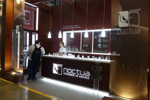 毎年恒例のNoctuaブース、ノイズキャンセルCPUクーラーの展示復活はあるか【COMPUTEX TAIPEI 2018】