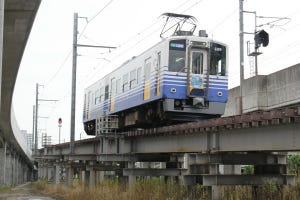 北陸新幹線高架を使用、えちぜん鉄道福井～福井口間仮線運行終了