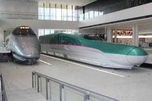 鉄道博物館、新館オープン前に報道公開 - 新幹線E5系・400系も展示