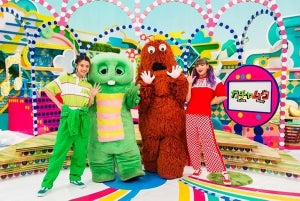 ガチャピン、E-girlsのダンスは「首がもげちゃうんじゃないか」