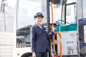 京成バス女性運転士、在籍人数50名突破 - 積極的な採用活動を推進