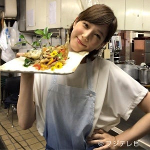 本田翼、エプロン姿でキュートな笑顔 『絶対零度』で料理店に潜入
