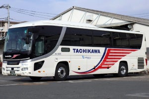 立川バス、御殿場プレミアム・アウトレット行の高速乗合バス運行