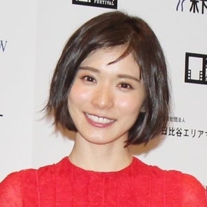 松岡茉優、赤いドレスで美脚見せ　東京国際映画祭アンバサダーに就任