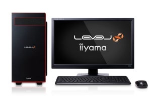 iiyama PC「LEVEL∞」、第9世代Core i9を搭載するゲーミングPC