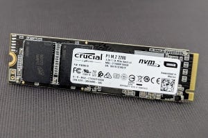Crucialブランド初のM.2 NVMe SSD「Crucial P1」
