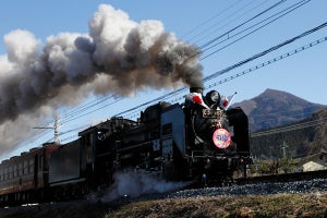 秩父鉄道、約2年ぶり「SLパレオエクスプレス」冬季特別運転を実施
