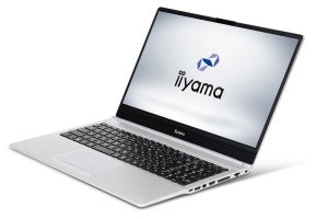 iiyama PC、本体を薄く軽くしたスリムタイプの15.6型ノートPC